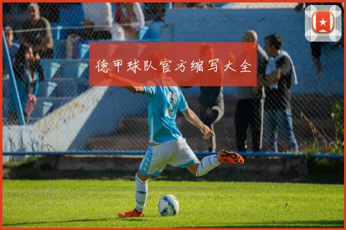 德甲球队官方缩写大全